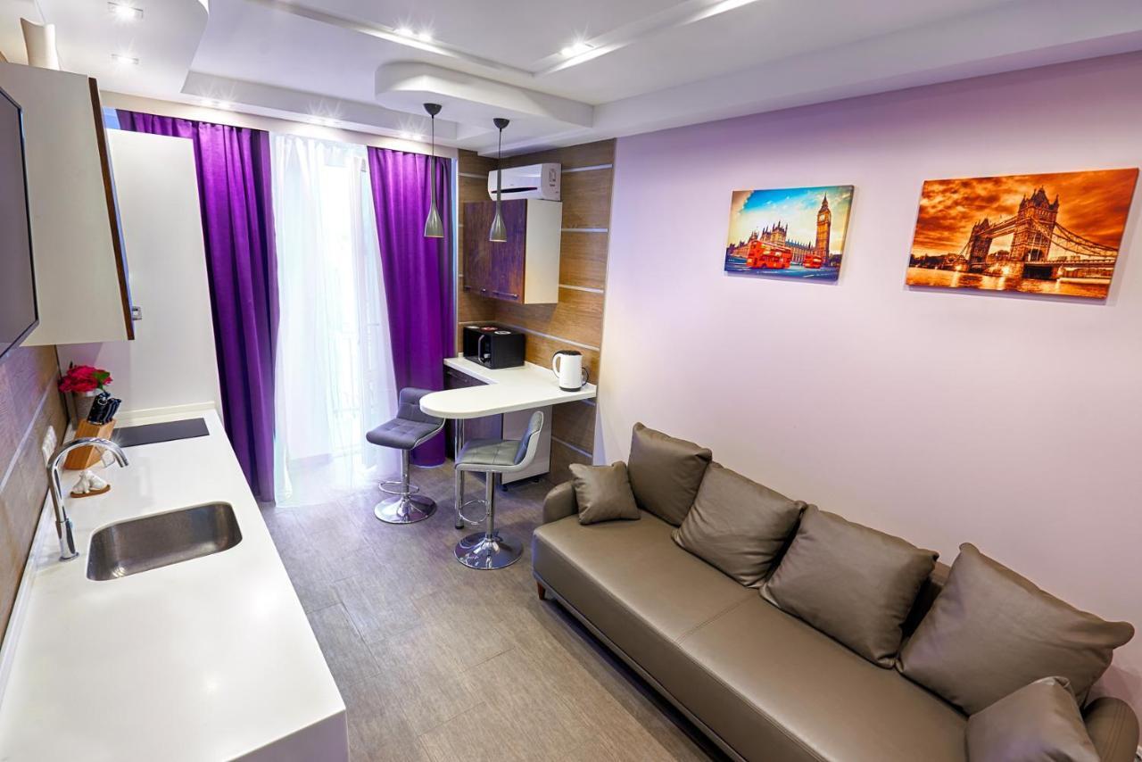 Sauna, Big Jacuzzi , Khreshchatyk Apartments Kiev Exteriör bild